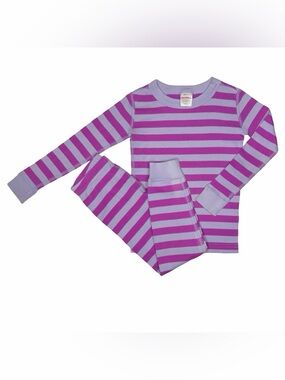 Hanna Andersson Striped Long Johns Pajamas